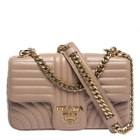 prada beige backpack|Prada diagramme leather shoulder bag.